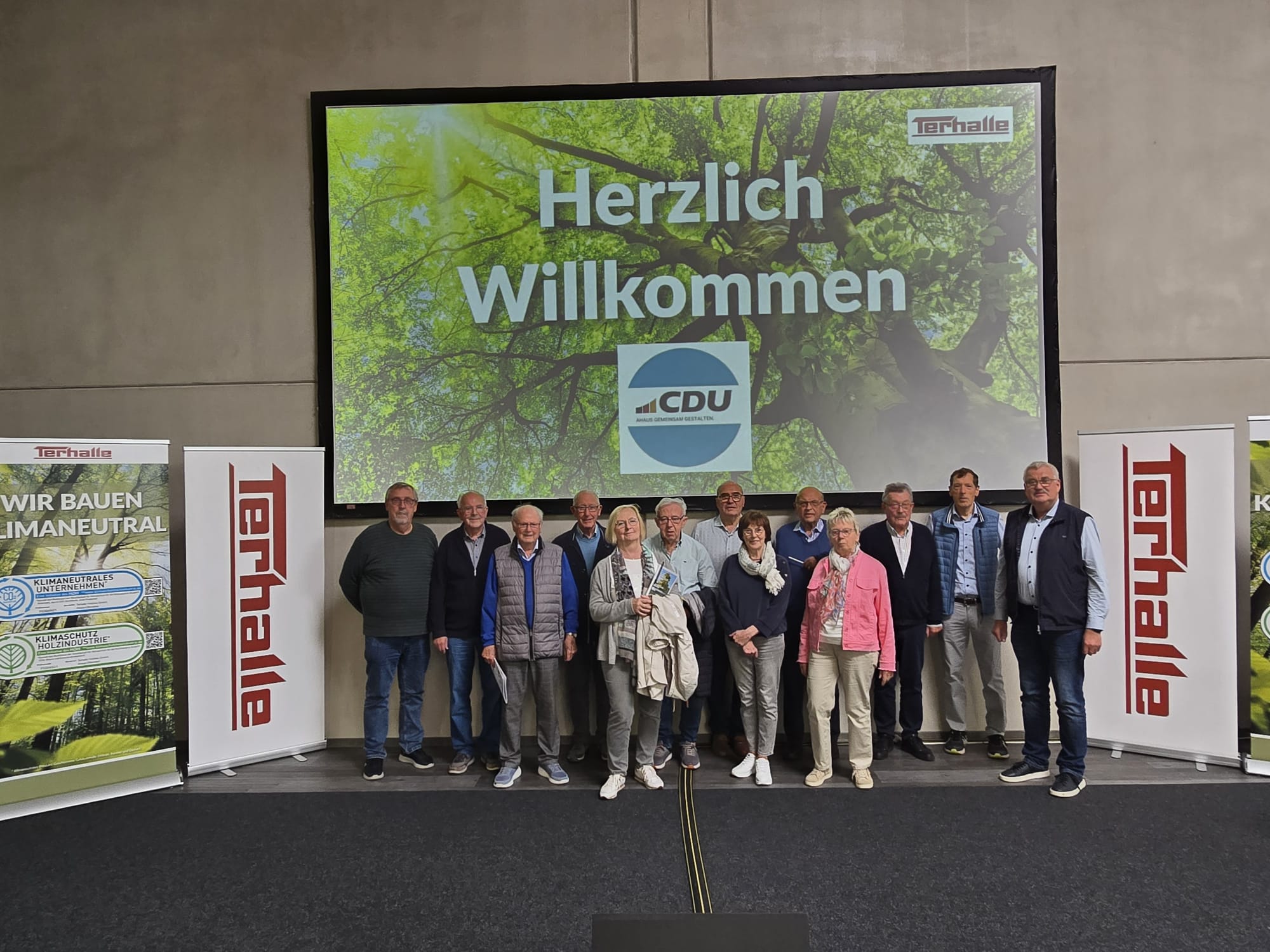 Die Seniorenunion Ahaus zu Gast bei Terhalle
