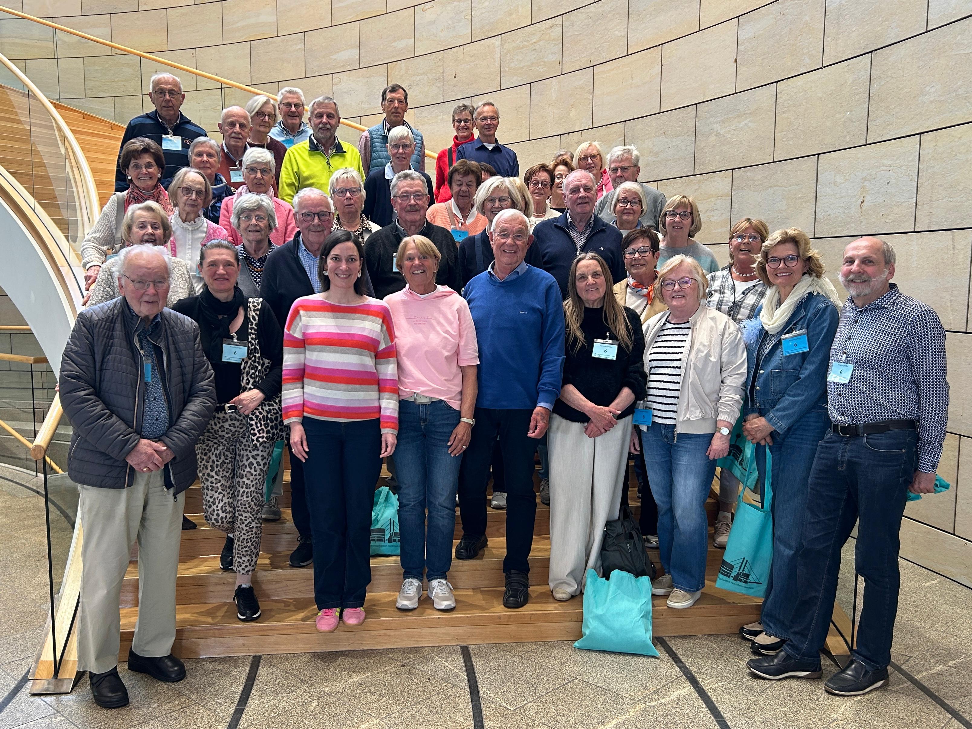 CDU Seniorenunion zu Gast im D�sseldorfer Landtag